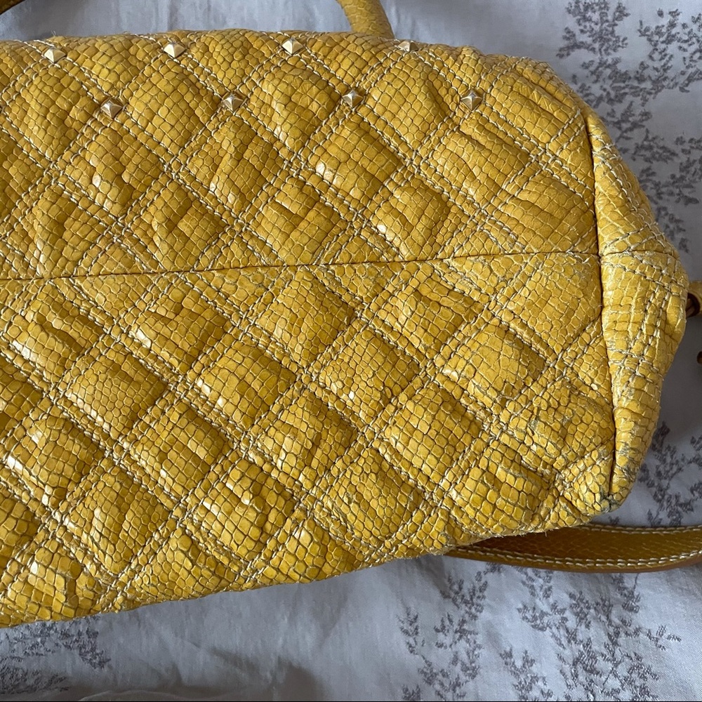 Marc Jacobs Rio Stardust Quilted Python Satchel - Picture 12 of 12